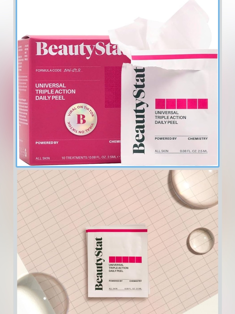 BeautyStat Daily Peel Pads - 10 count in Pack